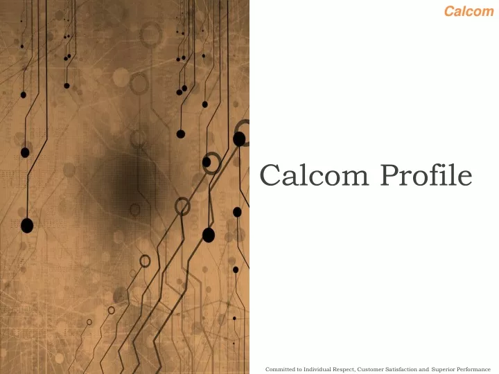 calcom profile