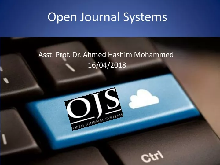 open journal systems