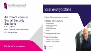 An Introduction to Social Security Scotland