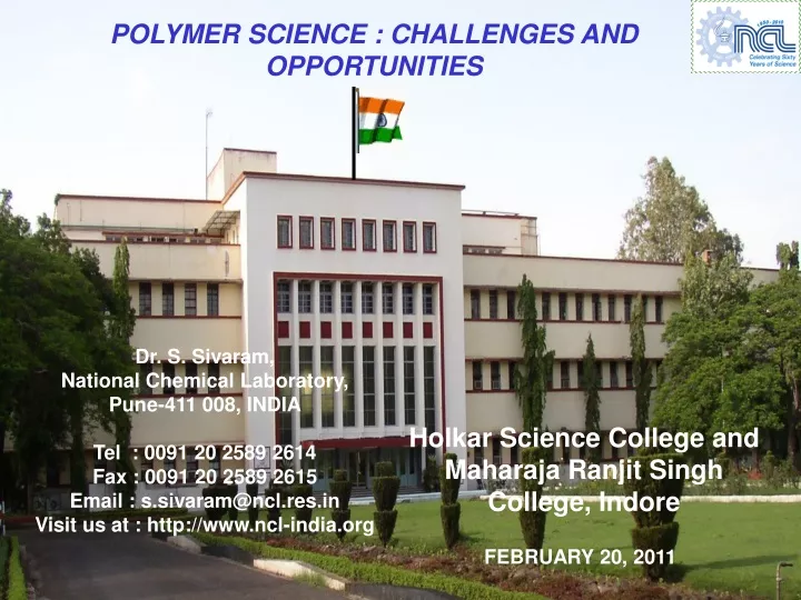 polymer science challenges and opportunities