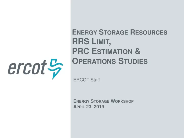 energy storage workshop april 23 2019