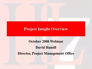 Project Insight Overview
