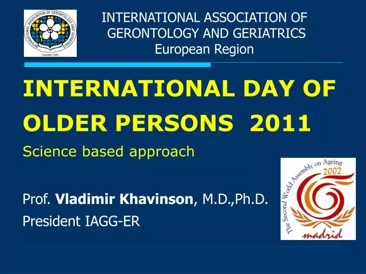 international association of gerontology