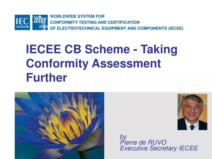 iecee cb scheme taking conformity assessment further