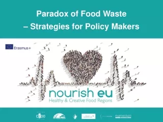 Paradox of Food Waste  – Strategies for Policy Makers