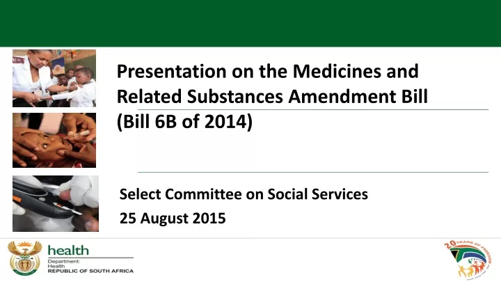 presentation on the medicines and related