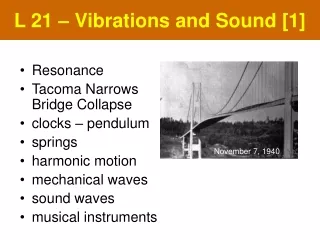 L 21 – Vibrations and Sound [1]