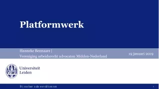 Platformwerk