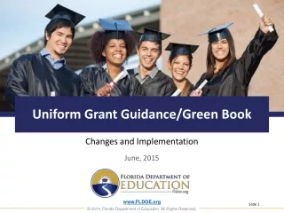 Uniform Grant Guidance/Green Book
