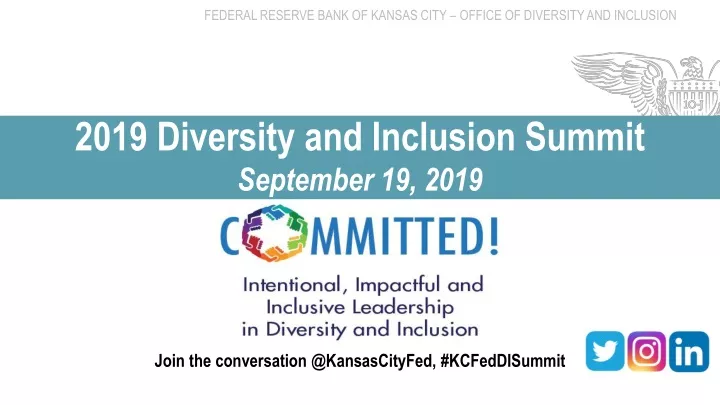 2019 diversity and inclusion summit september 19 2019