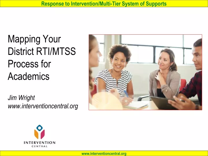 mapping your district rti mtss process for academics jim wright www interventioncentral org