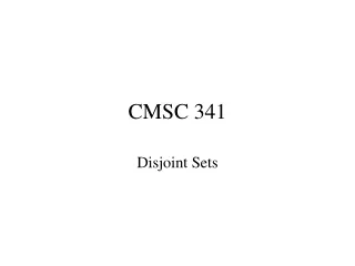 CMSC 341