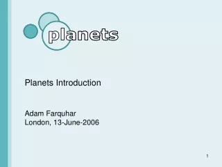 Planets Introduction