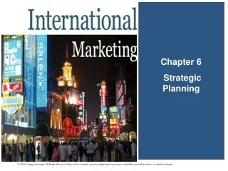 Chapter 6  Strategic Planning