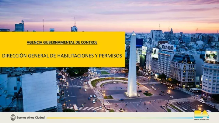 agencia gubernamental de control direcci