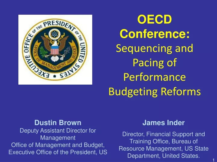 oecd conference sequencing and pacing