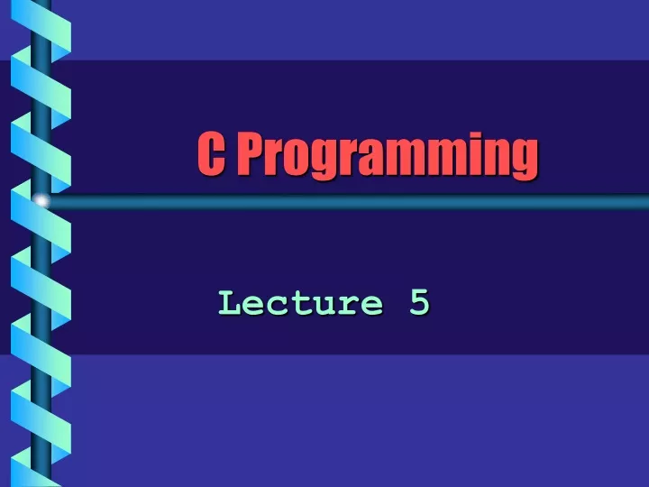 c programming