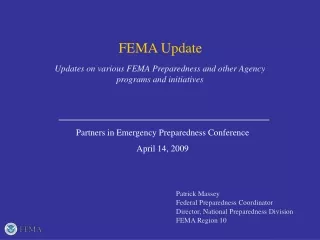 FEMA Update