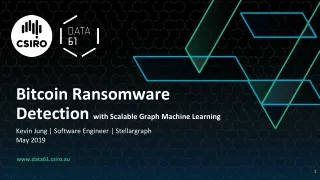 Bitcoin Ransomware Detection  with Scalable Graph Machine Learning