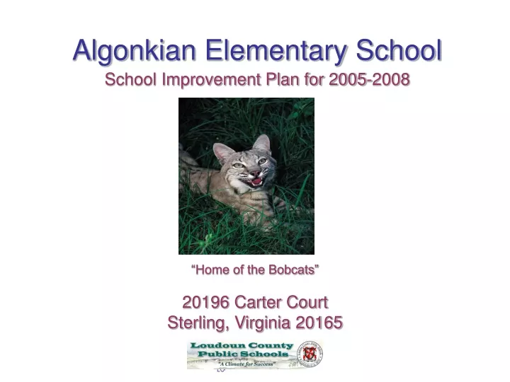 algonkian elementary school