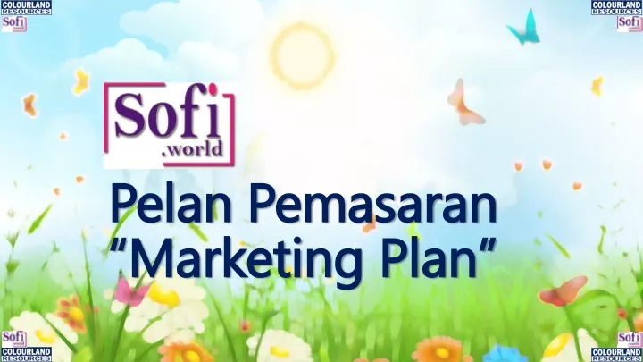 pelan pemasaran marketing plan