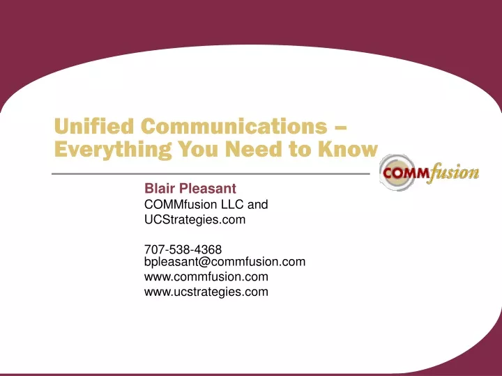 unified communications everything you need to know