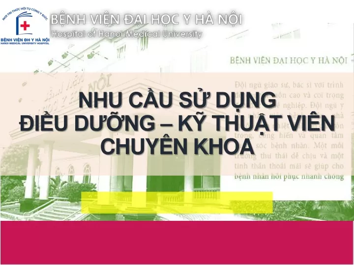 nhu c u s d ng i u d ng k thu t vi n chuy n khoa