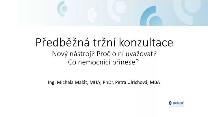 p edb n tr n konzultace nov n stroj pro o n uva ovat co nemocnici p inese