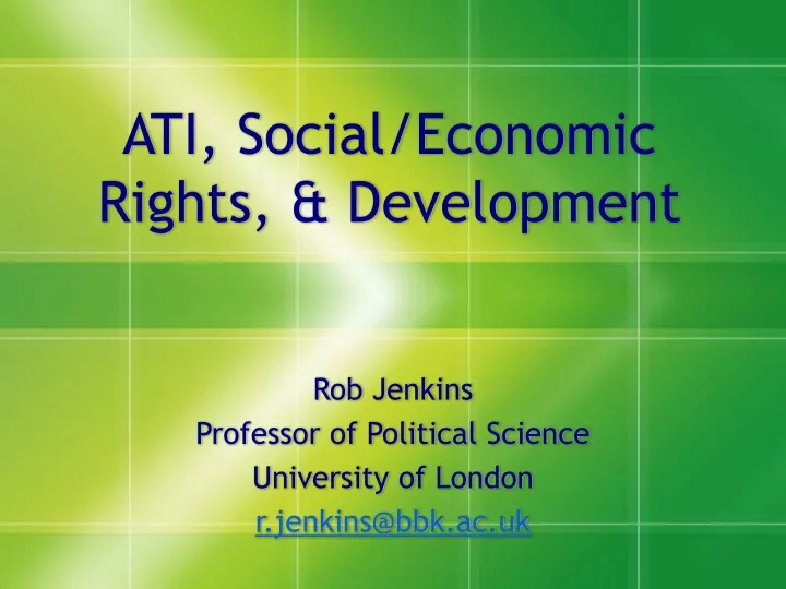 ati social economic rights development