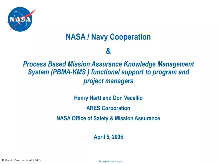 nasa navy cooperation process based mission