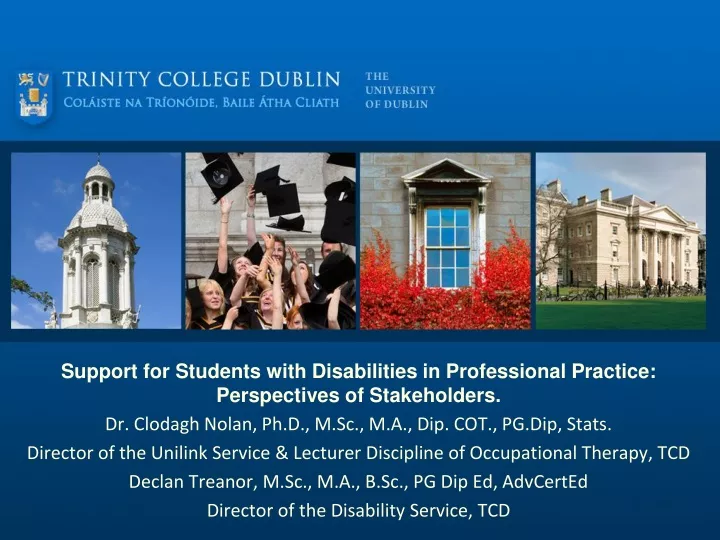 support for students with disabilities