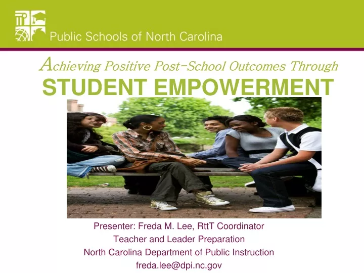 a chieving positive post school outcomes through student empowerment