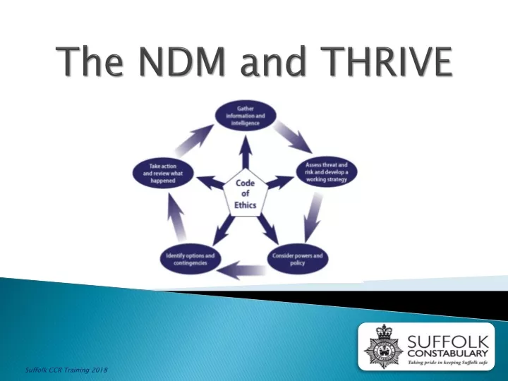 the ndm and thrive