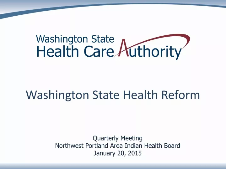 washington state health reform