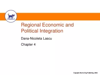 Regional Economic and Political Integration