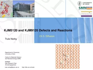 KJM5120 and KJM9120 Defects and Reactions