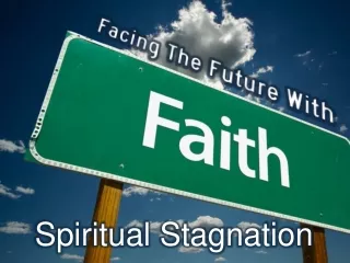 Spiritual Stagnation