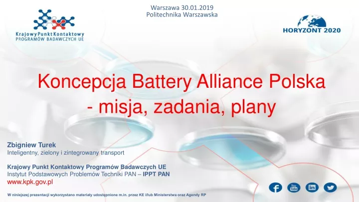 koncepcja battery alliance polska misja zadania plany