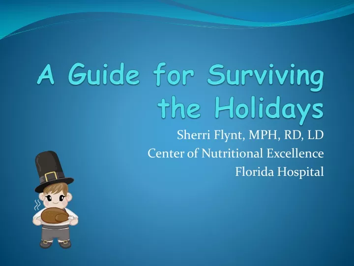 a guide for surviving the holidays