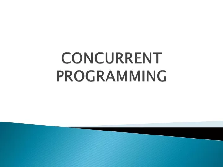 concurrent programming