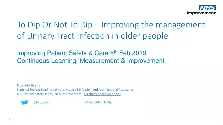 to dip or not to dip improving the management