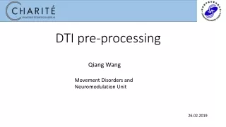 DTI  pre-processing