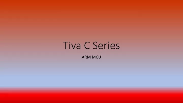 tiva c series