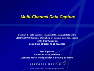 Multi-Channel Data Capture