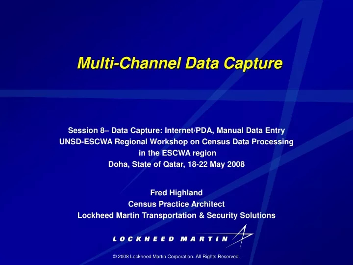 multi channel data capture