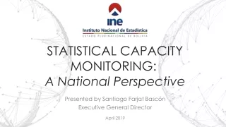 STATISTICAL CAPACITY  MONITORING:  A National Perspective