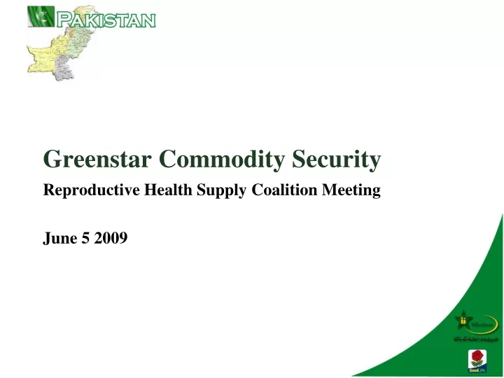 greenstar commodity security