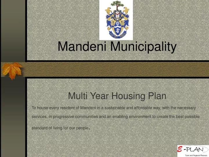 mandeni municipality