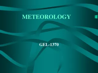 METEOROLOGY