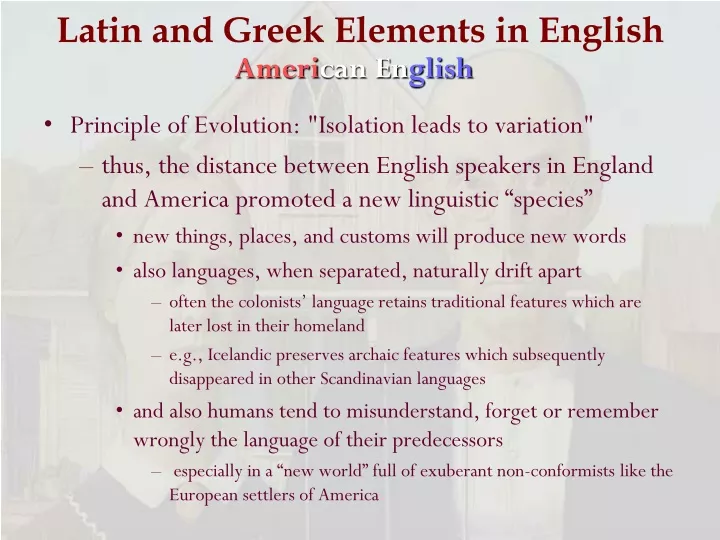 latin and greek elements in english